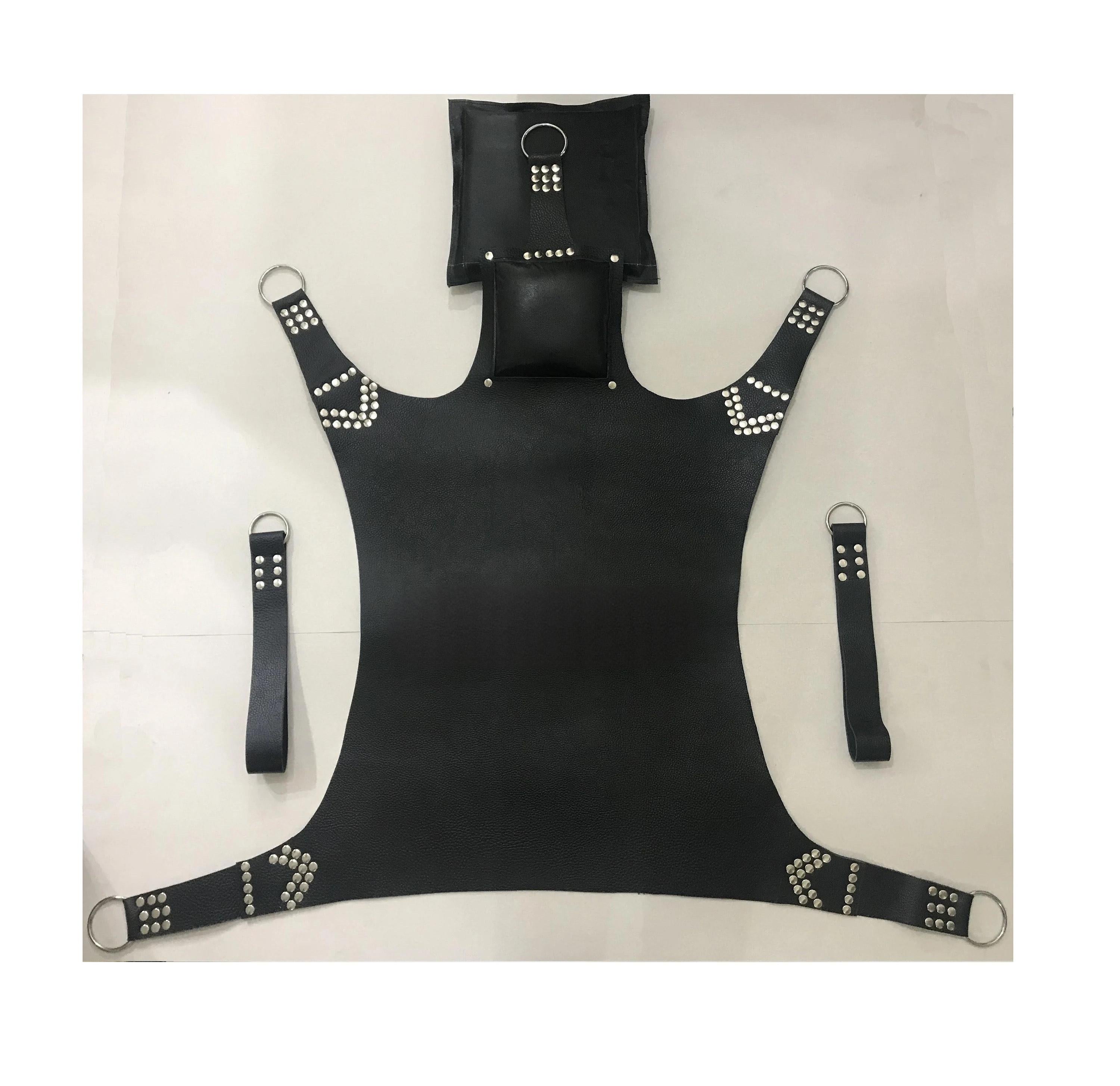 Leather Sex Swing, Adult Sex Sling, Bondage Swing, Sex Hammock, BDSM Swing, Adult Bondage Toy, Restraint Swing, Leather Sex Straps