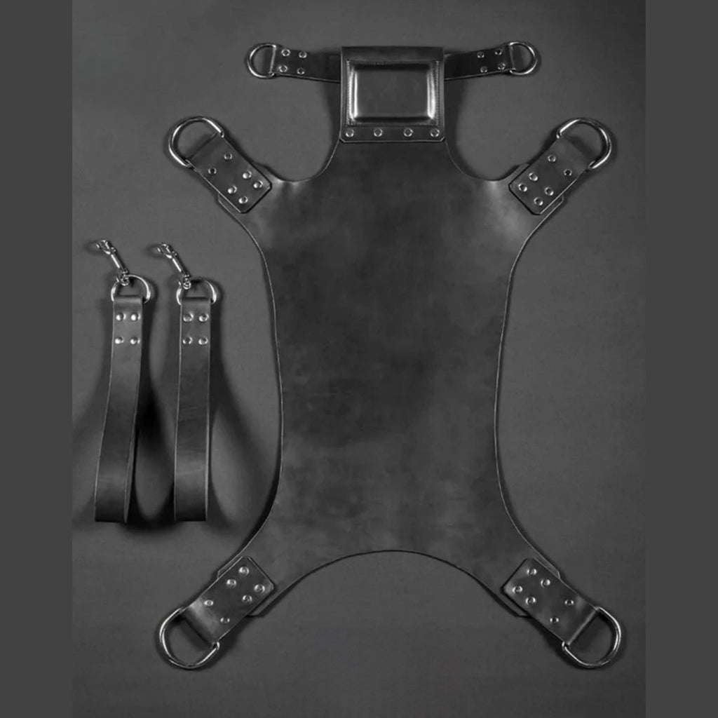 Handmade Leather Sex Swing, Adult Sex Sling, Bondage Swing, Sex Hammock, BDSM Swing, Adult Bondage Toy, Leather Sex Stirrups