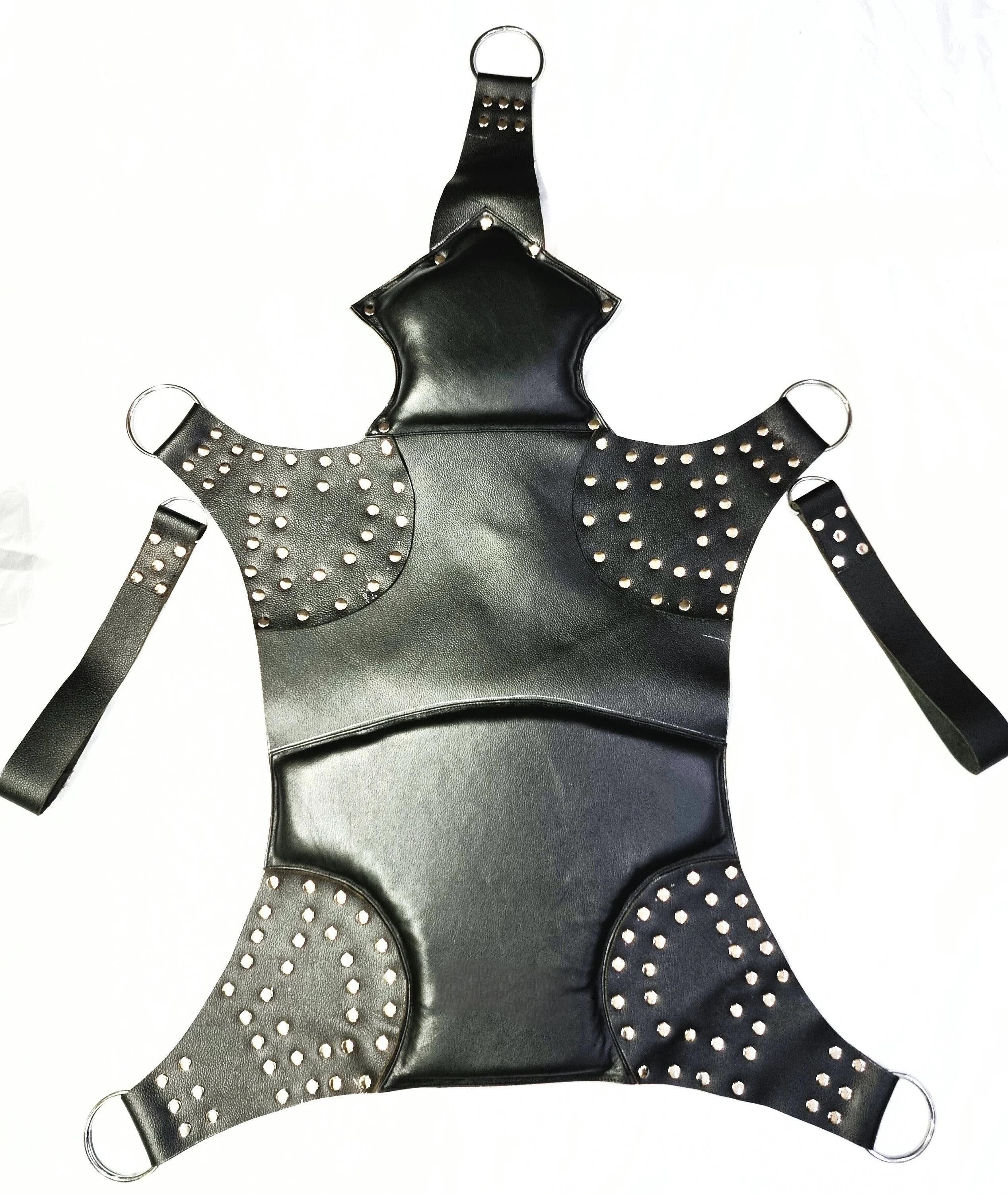 Genuine Buffalo Leather Sex Swing, Adult Sex Sling, Bondage Swing, Sex Hammock, BDSM Swing, Adult Bondage Toy, Swing with Leg stirrups.