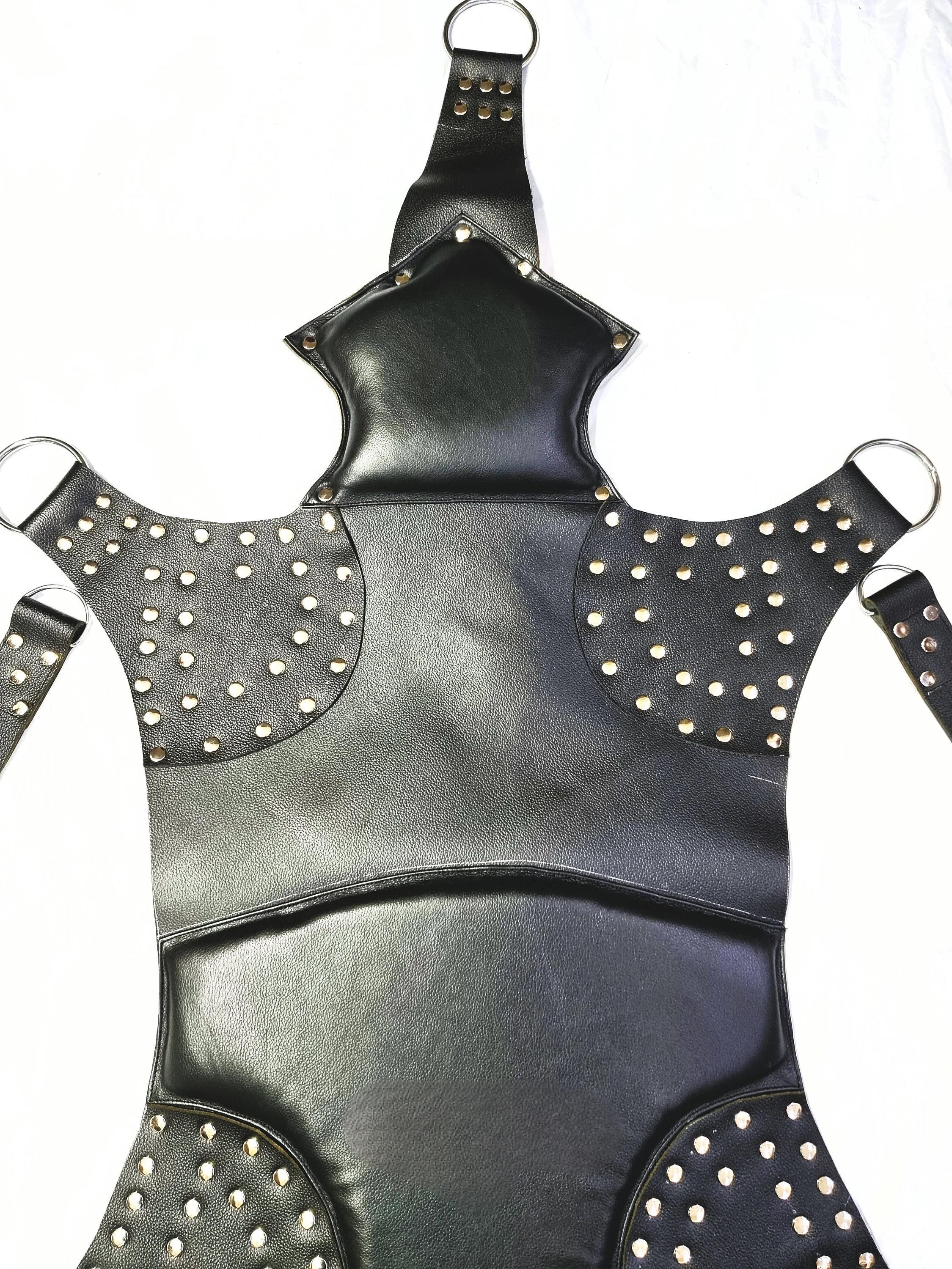 Genuine Buffalo Leather Sex Swing, Adult Sex Sling, Bondage Swing, Sex Hammock, BDSM Swing, Adult Bondage Toy, Swing with Leg stirrups.