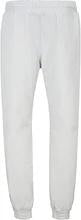 Men's White Leather Joggers pants