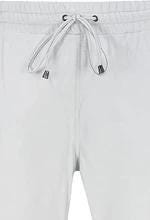 Men's White Leather Joggers pants